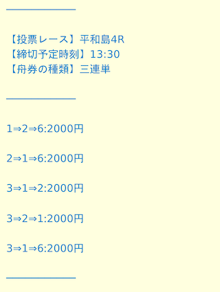 ボートレースの艇王の無料予想（2024年07月14日）