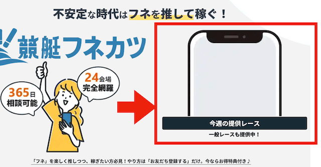 フネカツの「今週の提供レース」