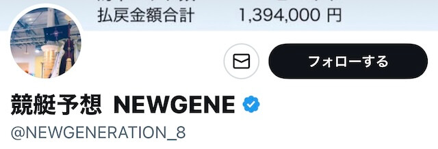 競艇NEWGENEのプロフィール